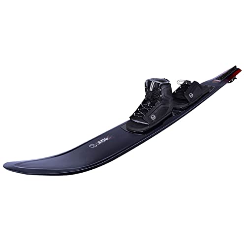 HO Carbon Omni Wide Slalom Waterski 69 Double Stance Bindings (10-15)
