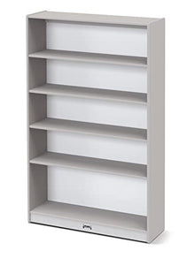 Jonti-Craft Rainbow Accents Tall Bookcase Grey