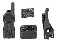 Motorola Solutions 5 Pack DLR1020 Two Way Radio Walkie Talkies Black