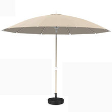 GFAZXDS Portable Outdoor Umbrella Base - UV Protective Garden Canopy Sunshade for Lawn & Table - Khaki Color Ideal for Patios & Beach Use,Umbrella-A