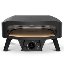 Cozze® 17 Inch Pizza Oven Gas Black Edition with Rotating Pizza Stone Diameter 43 cm - 600°C, Pizza in 2 Minutes