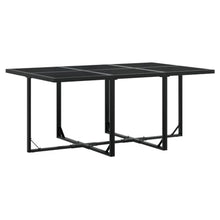 YITHOPI 11 Piece Patio Dining Set with Cushions Black Textilene Versatile Lounge Furniture Outdoor Lounge Set Patio Furniture Sets Balcony Furniture Sets for patios, Gardens, Decks