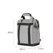 KLFBZAZ Extra Large And High Thickening Cooler Bag Ice Pack Insulated Fresh Food Delivery Container Backpack
