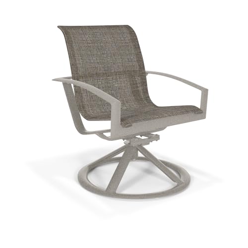 Winston Icon Sling High Back Swivel Rocker Dining Chair