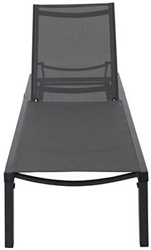 Hanover Windham 3 Piece Outdoor Fire Pit Set with 40,000 BTU Gas Fire Pit and 2 Chaise Lounge Chairs Grey