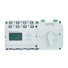 63A 100A 125A ATS Dual Power Automatic Transfer Switch Diesel Generator Parts Electric Control Circuit Breaker S3-125D/4P RS485(125D and accessory)