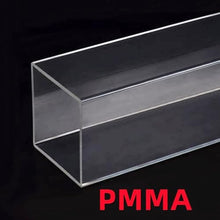 Clear Acrylic Square Pipe For DIY Water Garden