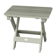 Highwood Classic Westport Adirondack 6pc Set with 4 Chairs and 2 Folding Side Tables Eucalyptus