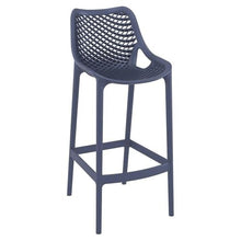Compamia Air Patio Bar Stool in Dark Gray (Set of 2)