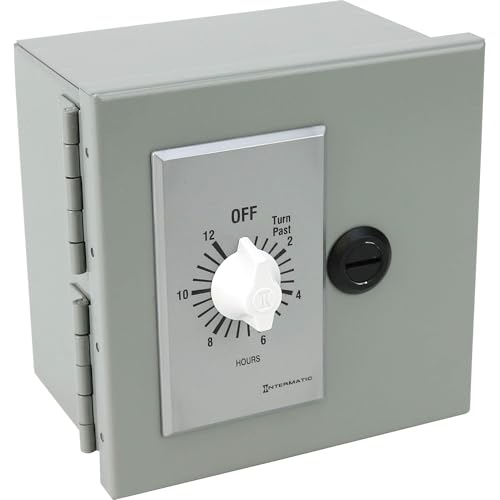 WarmlyYours Snow Melt Timer Control, 12 hr, 120V