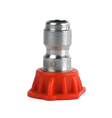 400 Pack of Erie Tools 4.5 Stainless Steel Orifice 0 Degree 1/4in. Quick Connect 4000 PSI High Pressure Washer Spray Nozzle Tips