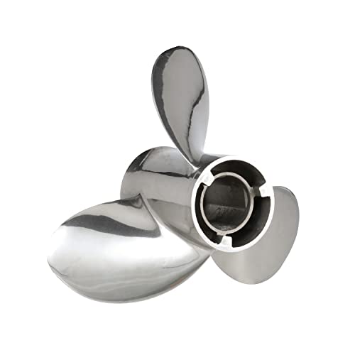 Quicksilver Silverado Propeller High Polished Stainless Finish 13.1 Dia x 16 Pitch Right Hand
