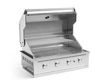 NewAge Products 40" Performance Series Gas Grill, 4-Burner, 48,000 BTU, Natural Gas, 304 Stainless Steel, Built-In Outdoor Kitchen BBQ Grill