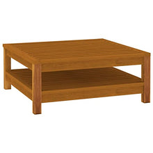 vidaXL 12 Piece Patio Lounge Set with Cushion Solid Acacia Wood