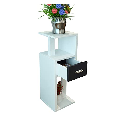 YYBOES Plant Pedestal Stand Plant Holder Wooden Plant Display Stand Modern Decoration Plant Display Shelf Flower Pot Shelf is an Indoor Living Room Decoration Pedestal Stands for Display
