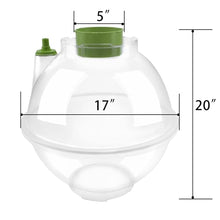 nLn Hope 17" Balloon Stuffer Kit with Flower Tube Set Green