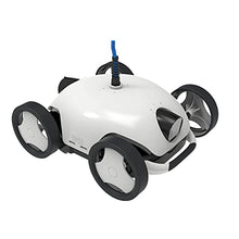 Cordless Autonomous Pool Vacuum Cleaner, Robotic Pool Cleaner, Self-Parking, with 90 Mins Maximum Runtime, 2-Motor Powerful Suction, Pool Vacuum for Above/In Ground Flat