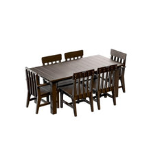 Breeo X Series 7pc Dining Table - 35"x72" - Outdoor Patio Furniture Set