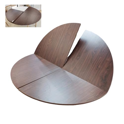 Labasuan Large Round Foldable Table Top, 47-87'' Diameter Wood Replace Space Saving,Catering Banquet Party Tables Replacement Top Only, for Indoor Outdoor Patio Table(130cm/51in)
