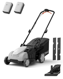 Litheli 40V Lawn Mower Electric, Push Mower, Lawnmower Battery Cordless