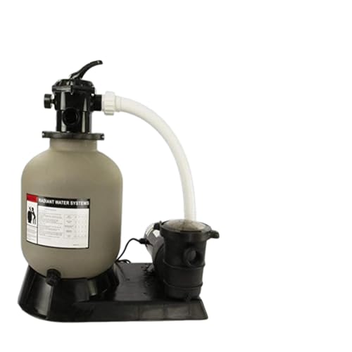 16-Inch Aboveground Swimming Pool Sand Filter System for Rx Clear Radiant