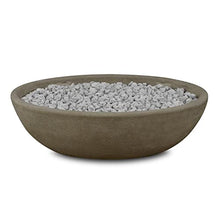 Lakeview Creekwood 48-Inch Oval Natural Gas Fire Bowl - Glacier Gray - (Ships as Propane w/NG Conversion Kit) - SC-590NG-GLG