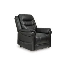 Signature Design by Ashley Oatman Power Lift Recliner, Carbon
