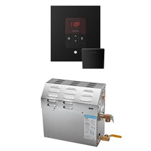 Mr Steam MS 7.5kW (7500W) Steam Shower Generator Package w/square iTempo Control in Matte Black