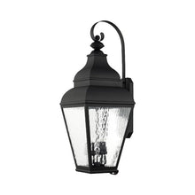 Livex 2607-61 Exeter 4-Light Outdoor Wall Lantern Vintage Pewter