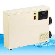 Oakwonder 11KW Electric Pool Heater 220V Hardwired, Digital Touchscreen Spa Heater for Hot Tubs & Small Pools up to 1,200 Gallons, 316 Stainless Steel, Flow Switch & Overheat Protection