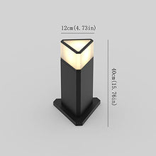 ZEELYDE Post Lights Outdoor,Modern LED Plug-in Grass Lamp Aluminum Outdoor Waterproof Villa Road Lamp Electric Residential Garden Lamp Villa Park Landscape Lamp Outdoor Night Safety Lighting Post