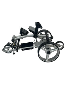 Insanity Golf PXL Electric Golf Push Cart Silver