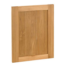 Pacific Teak Shaker 35-Inch Teak Wood Access Door and Double Drawer Combo - CO21-35S