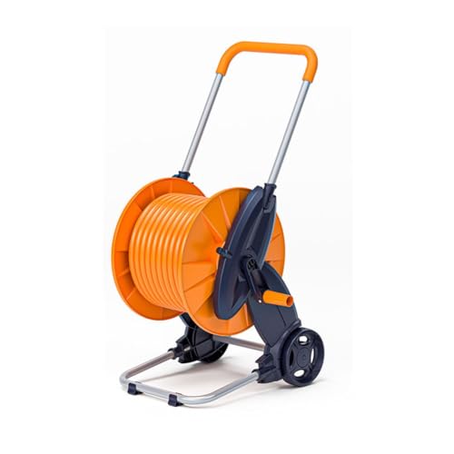 Water Hose Hose car wash Watering Flowers Catch tap tap、high Pressure Water Gun Hand Push Hose cart、Garden Hose and Ree、Supplied Assembled with 30m-60m Hose、1 Nozzle and Fittings (Size : High pressur
