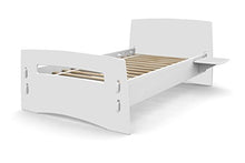 Legare Children's Princess Bed Frame Twin Pink/White