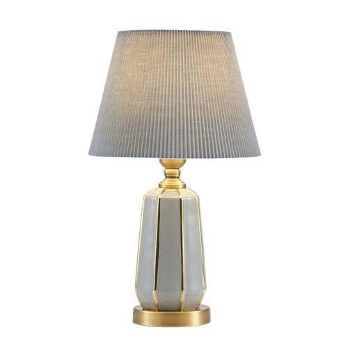 WOAITIANTIAN Desk Lamps Nordic Ceramic Desk Lamp Modern Bedside Lighting