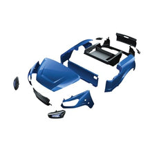 Sourcefy Storm Body Kit Admiral Blue Metallic for EZGO TXT 1994+ w/ LUX RGB Lights - Multi-Piece Design - Golf Cart