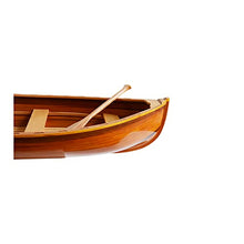 Old Modern Handicrafts Whitehall Dinghy Wooden Boat Display Only Brown