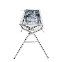 HBJWOV Commercial Portable Barbecue Rack Outdoor Stainless Steel Charcoal Barbecue Stove