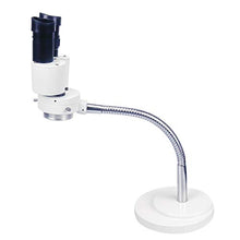 NSKI Dental Lab Binocular Microscope 10X Magnification 360° Revolve Grey