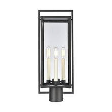 Elk Home 90005/3 Gladwyn - 3 Light Outdoor Post Light in Farmhouse Style-21.5 Inches Tall and 8.25 Inches Wide