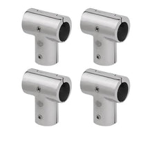 4 PCS Boat 90° Boat Deck Handrail Boat Hardware 316 Stainless Steel Detachable Rust Resistance for Ships(25mm x 4)