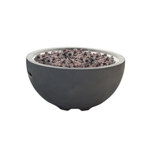 Modeno Nantucket Propane Fire Pit Table Cast Concrete 26 x 26-in