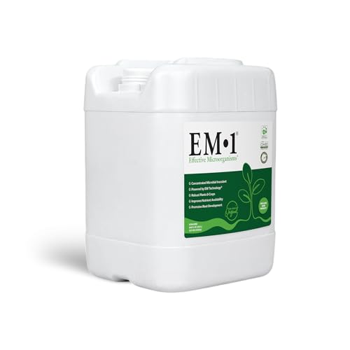 EM•1® Microbial Inoculant – Original Effective Microorganisms® – Soil Amendment for Agriculture & Gardening-5 Gallon