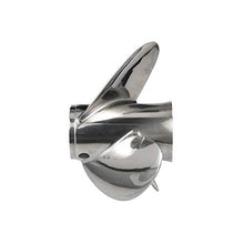 Quicksilver Q3 13.6" Diameter 21" Pitch 3-Blade Stainless Steel Propeller Right Hand Rotation