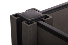 G21 Raised Bed Crop 106 x 106 x 54 cm, WPC, Ebony
