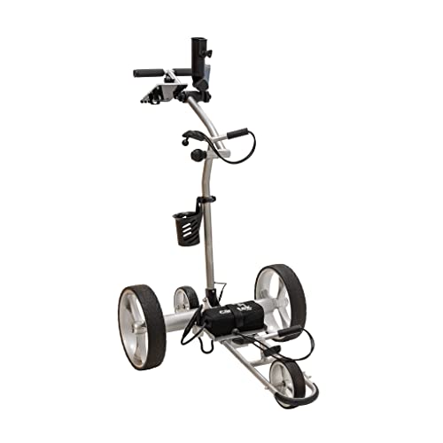 Cart-Tek Yellowstone Electric Golf Caddie Silver