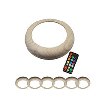 Round Sauna LED Color Therapy | LED Sauna Chromotherapy | infraed Sauna Color Therapy | LED Lighting with 80 Colors Change