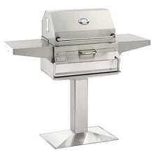 Fire Magic 24" In-Ground Post Mount Charcoal Grill Stainless Steel
