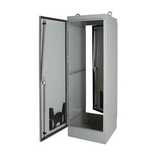 Hoffman A722424FSDA Steel One Door, Dual Access Free, Standing Enclosure, 72.06" x 24.06" x 24.06"